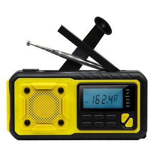 Générateur solaire à manivelle multifonctionnel d'urgence avec lampe de poche, batterie externe et lampe de lecture - Product Image 3