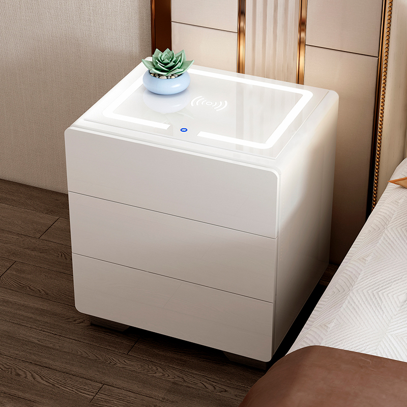 White+tri color light+wireless charging