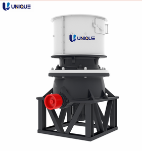 Concasseurs hydrauliques de cône de cylindre simple pour la production concrète d'usine de concassage de cône d'extraction de pierre de fer d'or - Product Image 4