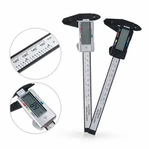 microblading eyebrows level ruler Electronic Stainless Steel 150mm Electronic Digital Vernier Caliper eyebrow measuring ruler