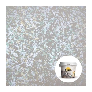 Yile Offre Spéciale haute qualité brillant paillettes trois couleurs <span class=keywords><strong>peinture</strong></span> nacrée maison intérieur décoration murale acrylique liquide revêtement - Product Image 4
