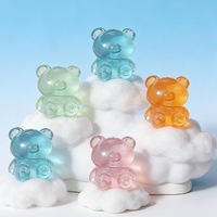 Transparenter Plastik-Bär Quetschspielzeug Simulations-Fidget-Spielzeug für Schreibtisch-Stressabbau und Partygeschenk Unisex ab 14 Jahren