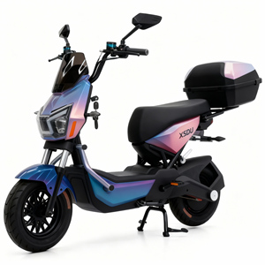 Motocicleta Deportiva Ligera con Motor sin Escobillas, Batería de Litio de 48v, 1500w, Alcance de 50km, Frenos de Disco Hidráulicos, Modelo NS-026 - Product Image 1