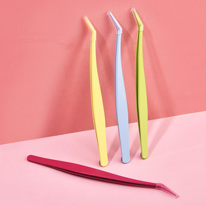 Không dính nhíp DIY Lash Tweezer không dính Applicator dễ dàng để hoạt động cho Báo Chí trên Lash cụm không dính nhíp - Product Image 1