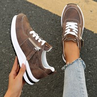 Nouvelles Chaussures de Sport et de Loisirs Colorées Grande Taille pour Femme Printemps-Automne 2025
