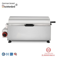 Nouvelle machine à gaufres japonaises rotative à gaz Momentum Street Stall avec garantie de six mois NP-363