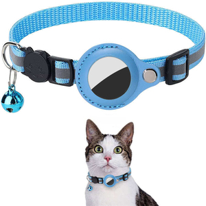 Fabricante Oem Odm venta al por mayor personalizado reflectante ajustable Nylon gato Collar Air Tag gato Collar - Product Image 2