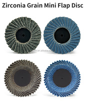 Zircone ronde de 50 mm de diamètre, haute dureté # 36- # Disque abrasif miniature 120 grains, épaisseur 1 mm, OEM pour meuleuses, polissage