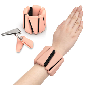 Pesas de Muñeca Ajustables con Logotipo Personalizado, Brazaletes de Entrenamiento, Pesas de Silicona para Muñeca y Tobillo para Ejercicio Físico para Mujeres - Product Image 6