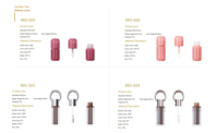 Tube de brillant à lèvres rechargeable portable avec bouchon à vis personnalisé, mini carré 3ml vide en PETG avec porte-clés