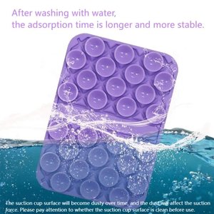 Biểu Tượng Tùy Chỉnh Điện Thoại Di Động Chủ Silicone Cốc Hút Trường Hợp Điện Thoại Núi Đôi Hai Mặt Hút Điện Thoại Di Động Trang Điểm Chụp Chủ - Product Image 4