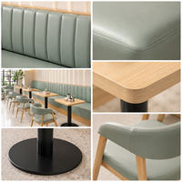 Mobilier moderne pour salons de chicha, cafés, boîtes de nuit et clubs : banquette en similicuir, canapé, table et chaises de restaurant