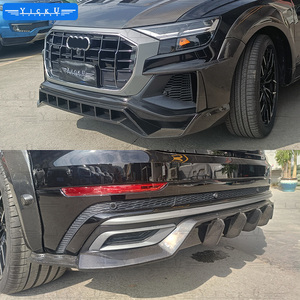 Kit carrosserie en fibre de carbone PD, lèvre avant, jupe latérale, lèvre arrière, spoiler, passages de roues, adapté à l'<span class=keywords><strong>Audi</strong></span> <span class=keywords><strong>Q8</strong></span> Sport <span class=keywords><strong>S</strong></span>-<span class=keywords><strong>Line</strong></span>, pièces automobiles - Product Image 5