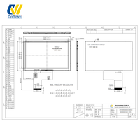 Module d'affichage LCD TFT 5 pouces 800x480 pour systèmes automobiles portables