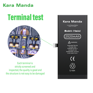 Kara Manda การเปลี่ยน<span class=keywords><strong>แบ</strong></span><span class=keywords><strong>ต</strong></span>เตอรี่โทรศัพท์2500mAh ความจุสูงแบบกำหนดเองสำหรับการเปลี่ยน<span class=keywords><strong>แบ</strong></span><span class=keywords><strong>ต</strong></span>เตอรี่ <span class=keywords><strong>iPhone</strong></span> <span class=keywords><strong>12</strong></span> <span class=keywords><strong>MINI</strong></span> - Product Image 4