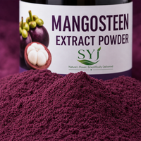 Mangosteen fruitpoeder, voedingskwaliteit, natuurlijk fijn poeder voor gebruik in voedingsmiddelen en dranken