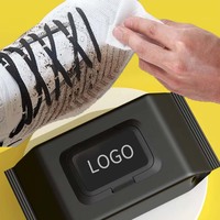 OEM fournisseur de chaussures nettoyage rapide lingettes pour chaussures lingettes de nettoyage portables pour chaussures
