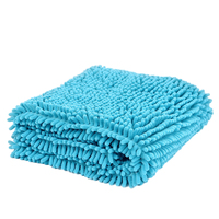 Serviette de bain pour animaux de compagnie en chenille, personnalisée, écologique, en polyester, à séchage rapide, absorbante, pour chat et chien, pour une utilisation en salle de bain