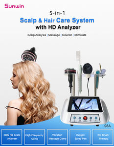 5 in 1 頭皮ヘアケアアナライザー分析装置、200倍HDレンズ搭載、プロ仕様の頭皮検出・治療機 - Product Image 2
