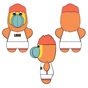 KEINE MOQ personalisierte Comicfiguren Weiches Spielzeug individuelle Buchfiguren Plüschtiere Tierfigur