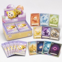 Boîte de présentation personnalisée pour paquets de cartes à collectionner avec en-tête suspendu, emballage pour jeux de fantaisie, vente en gros