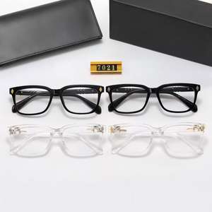 Gafas de Lectura Unisex con Montura Completa de PC, Diseño de Ojo de Gato, Color Dorado, Anti-Luz Azul, para Todo Tipo de Rostro - Product Image 1