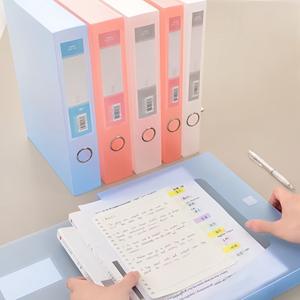 Caja de Archivo Plegable de PVC Transparente A4, 1/2/3/5.5/7.5 mm de Grosor, Caja de Almacenamiento para Exámenes de Estudiantes - Product Image 3