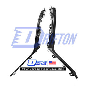 Tira lateral de consola central de fibra de carbono seca de repuesto para Lamborghini Huracan LP610 LP580 Kits de interiores - Product Image 1