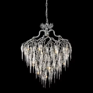 zeal lighting Designer <b>tree</b> branch chandeliers raindrop crystal chandelier ceiling light for sale - Product Image 3