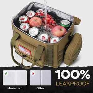 Tactical <b>Lunch</b> <b>Box</b> for Men Large Durable Leakproof Cooler Bag with Detachable MOLLE Bags <b>Insulated</b> <b>Lunch</b> Bag - Product Image 6