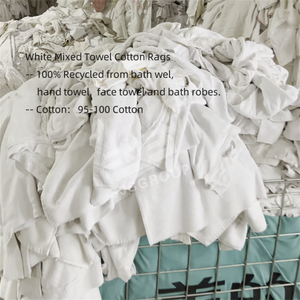 Chiffons de coton usagés pour le nettoyage industriel de magasin Chiffons d'essuyage en éponge Bonne voie et absorption d'huile - Product Image 3