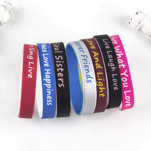 Pulsera de Energía Positiva <span class=keywords><strong>Love</strong></span>, Marca Tide, Pulsera de Dos Colores para Parejas, Pulsera de Silicona Inspiradora para Hombres y Mujeres - Product Image 6