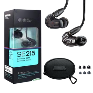 Audífonos SE215 con Micrófono Estéreo de Alta Fidelidad y Cancelación de Ruido, Conector 3.5MM, Auriculares Intraurales Desmontables SE <span class=keywords><strong>215</strong></span> con Estuche - Product Image 5