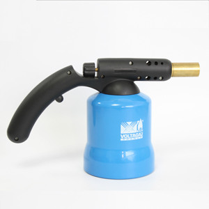 Soplete de gas licuado Voltagaz 1800C con interruptor giratorio y cabezal recto para corte - Product Image 1