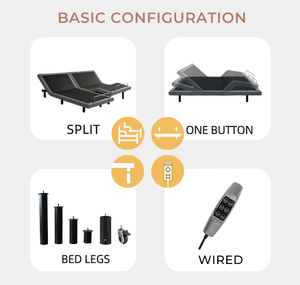 <span class=keywords><strong>Matelas</strong></span> en mousse pliable personnalisé avec base réglable, structure renforcée, idéal pour <span class=keywords><strong>canapé</strong></span>-<span class=keywords><strong>lit</strong></span>, salon, hôtel et petits espaces - Product Image 6