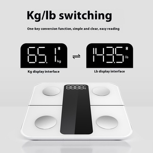 Grosir timbangan Digital cerdas untuk penggunaan rumah tangga Sensor lemak tubuh maksimum 180kg untuk pemantauan kesehatan kamar mandi - Product Image 4