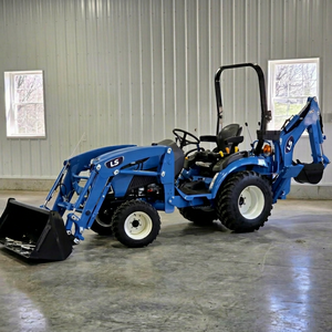 Tracteur agricole compact LS MT225S de haute qualité pour moteur 20 CV 4x4, avec boîte de vitesses, roulement, moteur, chargeur frontal et rétrocaveuse – Livraison rapide - Product Image 1