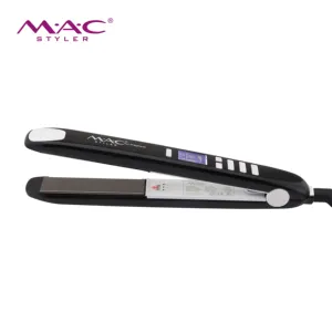 Fashion Hair Care Flat Iron Quick Straightening LCD Display Temperature Control Salon Beauty 360 Rotating Hair Straightener