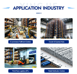 Système de tri à courroies croisées circulaires personnalisé pour entrepôt logistique, idéal pour la livraison postale - Product Image 4