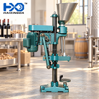 Machine à boucher les bouteilles de vin, machine à capsuler les bouteilles en verre, tire-bouchon électrique avec trémie à bouchons pour équipement commercial de vinification