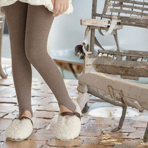 Collants pour enfants 2025, leggings personnalisés en velours épais, isolation <span class=keywords><strong>thermique</strong></span>, rayés, tricotés, collants pour femmes, pantalons, collants - Product Image 1