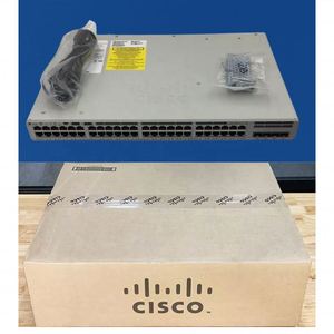 C9200L-48T-4X-E ของแท้ใหม่ C9300L-48T-4X-E สวิตช์ซิสโก้ 48 พอร์ต Gigabit 4x10G SFP+ Uplinks QoS & SNMP รุ่น C9200L-48T-4X-E - Product Image 2