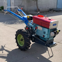 Liste de prix des mini-tracteurs agricoles diesel portatifs multifonctionnels à roues en fer de Chine, 20 CV, 18 CV, 15 CV