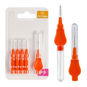 แปรงขัดซอกฟันแปรงจัดฟันแบบนิ่มและไม่ลื่น - Product Image 1