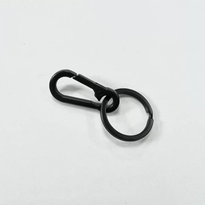 여성 남성 가정용 자동차용 도매 아연 합금 내구성 패션 키체인 블랙 - Product Image 5