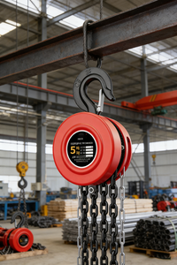 รอกโซ่แบบแมนนวลสำหรับงานหนัก สำหรับยกของบนเวที ใช้มือหมุน พร้อมตะขอแบบตีขึ้นรูป สำหรับระบบติดตั้งอุปกรณ์บนเวที - Product Image 5