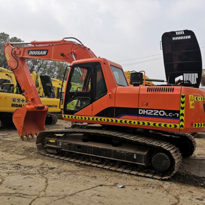 Excavadoras Usadas DOOSAN DH220LC-7, Excavadoras de Segunda Mano DH150LC-7 DH215-9E DH225LC-7 DH300-7 en Stock, Mayor Proveedor en Shanghái - Product Image 1