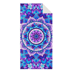Serviette <span class=keywords><strong>de</strong></span> plage et châle <span class=keywords><strong>de</strong></span> bain en microfibre à séchage rapide, protection solaire, motif imprimé STJ-002 - Product Image 3