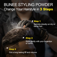 Poudre coiffante OEM/ODM personnalisée avec votre logo poudre de texture volumatrice moelleuse texturante pour cheveux à faible quantité minimale de commande