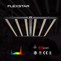 Lampes de culture LED Flexstar à lentille intégrale blindée, faible entretien, haut rendement, pour culture commerciale 1200W 1000W 800W 645W 400W